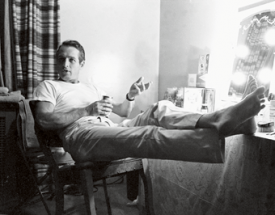 A portrait of Paul Newman '49.